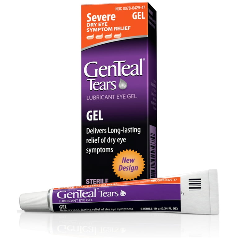 GenTeal Tears Lubricant Eye Drops For Severe Day And Night