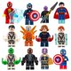 thumbnail image 4 of Juguete de Bloques de Construcción: 24 Figuras de Héroes vs. Villanos, Set de Mini Figuras de Película, Regalo para Niños Fans, 4 of 5