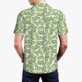 thumbnail image 6 of Wukai Cute Crocodile Men’s Polo Shirts,Quick-Dry Athletic Shirt,Classic Fit Shirts-Small, 6 of 8