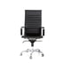thumbnail image 3 of Silla Oficina Ejecutiva Grupo Microtec Piel Italiana Negra Replica Estilo Eames Aluminium EPI, 3 of 5