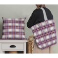 thumbnail image 5 of Soimoi polyester Crepe Fabric Gingham Check Printed Craft Fabric by the Yard 52 Inch Wide, 5 of 5