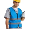 thumbnail image 6 of CHUMUD Men's High Visibility Safety Vest, Reflective Vest Mens, Construction Vest for Cycling & Running, One Size, 6 of 6