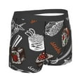 thumbnail image 3 of Bingfone Japanese Sushi Hashi Men'S Underwear - Casual Stretch Boxer Briefs-Medium, 3 of 9