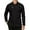 Black, variant on Men's Classic Dress Shirt Tailored Business Casual Button Down Long Sleeve Formal Wear For Attire