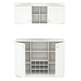 thumbnail image 4 of Inval Ensemble Buffet Style Shaker 2 Pcs en Chêne Lavé Bois Manufacturé, 4 of 9