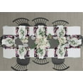 thumbnail image 7 of Cork Placemats Set of 12 for Dining Table, Table Placemats - Black Floral - Home Decor, 7 of 7