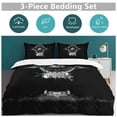 thumbnail image 5 of Tool Band Bedding Sets Comfort 3 Pieces Bedding Set 1 Duvet Cover + 2 Pillowcase Decorative Bedding 86"x70", 5 of 8