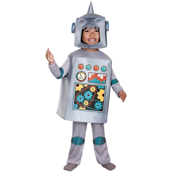Retro Robot Toddler and Kids Costume