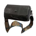 thumbnail image 4 of Bolso bandolera para mujer, moderno, con correa ancha para el hombro, de piel sintética, estilo retro Negro, 4 of 8