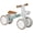 Green, variant on Qaba Balance Bike for Toddlers 1-3 Years, Adjustable Seat, Silent Wheels, No Pedal Bike for Boys and Girls, Green Aluminum Bike for Indoor Outdoor