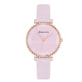 thumbnail image 4 of Montre Femme Mode Horloge Acier Inoxydable Décontractée Robe Poignet Cristal Bijoux, 4 of 8