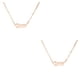 thumbnail image 4 of Collar del zodiaco Sonducket con colgante delicado oro rosa, 4 of 6