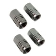 thumbnail image 3 of JISADER 4 Pieces Generic Leakproof Tire Valve Stem Cap for Bicycles Trucks Cars Gray, 3 of 9