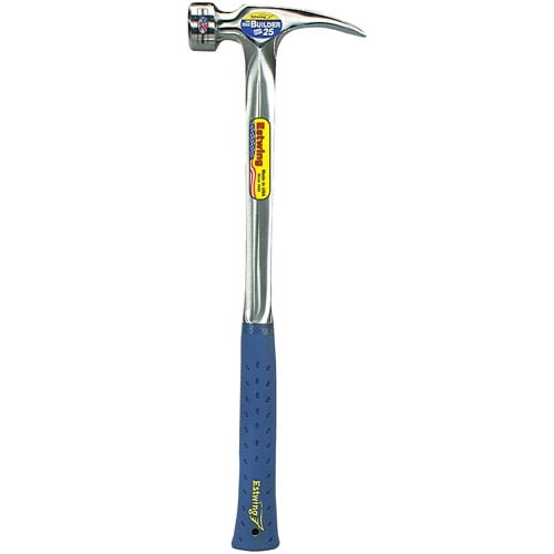 Estwing E3-25SM 25 oz 18" Claw Hammer with Metal Handle by Estwing