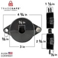 thumbnail image 2 of Grifo de agua para exteriores TRADESAFE con candado con llave, 2 of 9
