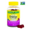 Spring Valley Energy Vegetarian Gummies with Caffeine, 60 Count