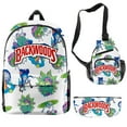thumbnail image 4 of New Student School Bag, BACKWOODS Cigar Backpack Three-piece, Messenger Bag Pencil Case--Week, 4 of 5