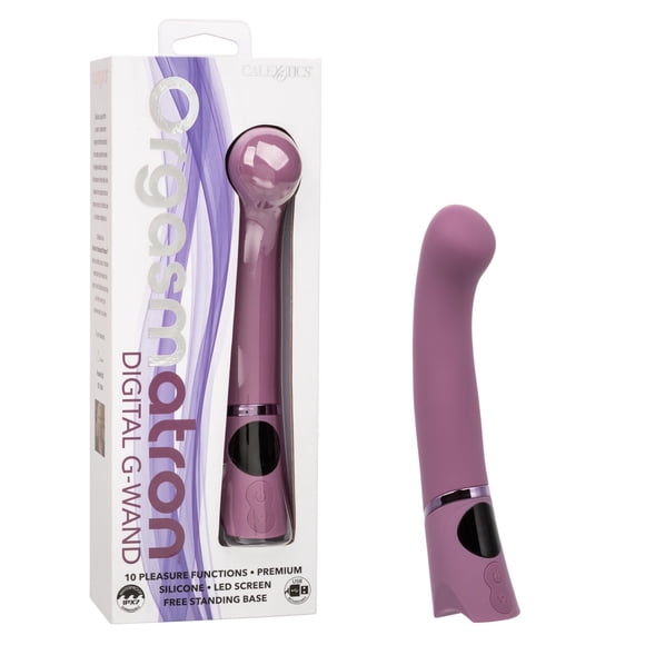 Orgasmatron Digital G-Wand Vibrator - Purple