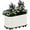 White, variant on EuKer Raised Planters with Wheels, 59" Metal Planter Box W/Built-In Water Storage System for Indoor/Outdoor, Gray