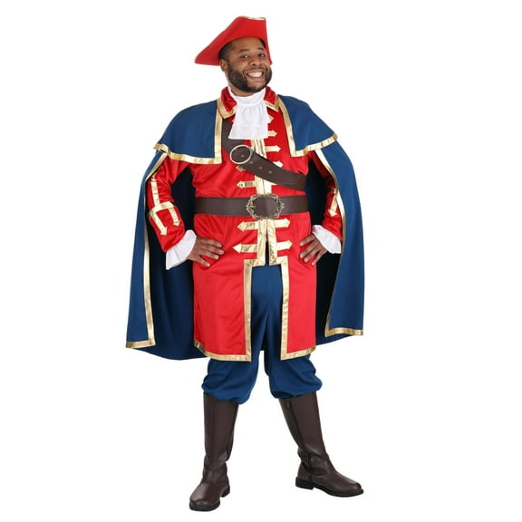 Deluxe Plus Size Rum Buccaneer Costume