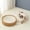 Khaki A, variant on Thickened Corrugated Scratcher for Cat Toys for Indoor Cats, Dual-Use Kitten Toys as Bed, Sturdy Interactive Cat Toy for Claw Care