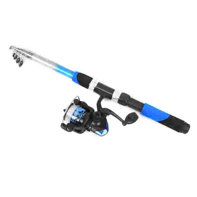 casual telescopic fishing pole hard brass pinion gear Lixada Fishing Rod Reel Combo