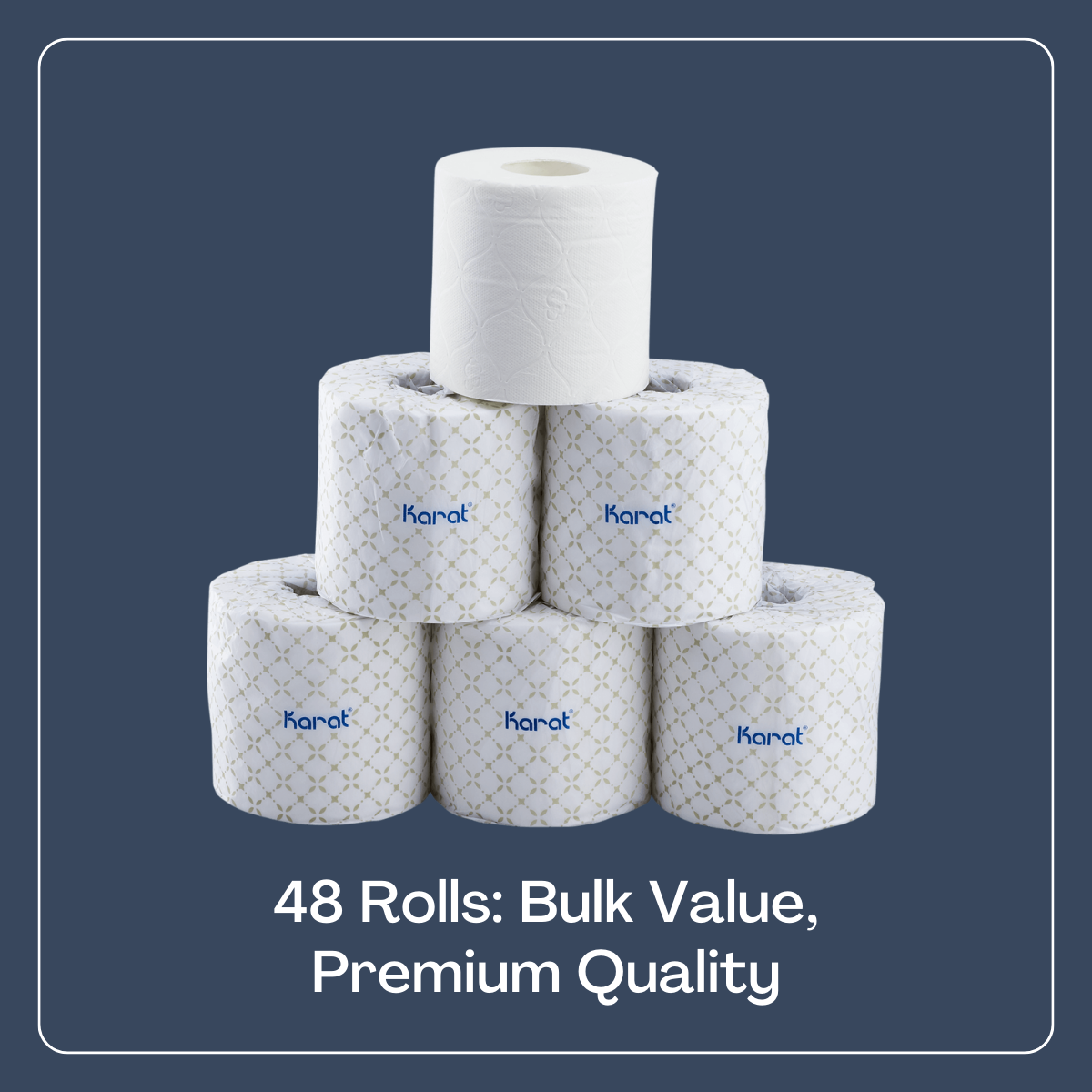 Karat 2-Ply Commercial Toilet Paper, 48 Rolls photo 3