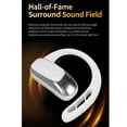 thumbnail image 3 of Translator Earbuds, 14 Voice Options 144 Languages 4 Translation Modes Ear Hook Design Language Translator Earbuds  for Studying Black,White, 3 of 7