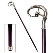 Design Toscano Nouveau Knot Pewter Walking Stick