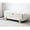 Rectangle - Fur White, variant on Kmax 45" Storage Bench Velvet Entryway Bench Upholstered Ottoman Bench with Wavy Top & Safty Hinge for Bedroom Living Room Hallway, Grey
