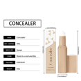 thumbnail image 3 of SZBAOAN Smoothing Concealer Stick,Longwear & Waterproof,Hydrating for Full Coverage,Lightweight Formula,Conceals Dark Circles,Matte Finish for Face Makeup, 3 of 6