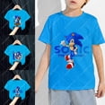 thumbnail image 4 of Camiseta de manga corta para niño de Sonics, ropa de algodón de anime para niños, bonita camiseta de dibujos animados para niños, ropa informal de verano, regalo 2024, 4 of 5