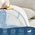 thumbnail image 4 of Yayeee Throw Blanket for Couch Soft Warm 50" x 60" Sofa Chair Bed Decoration, Blue Butterfly, 4 of 7