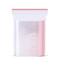 100 Pcs Vacuum Storage Bags Large Seal Food Shopping Transparent