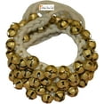 thumbnail image 5 of Prishaindiacraft Kathak Ghungroo Big Bells Pair Anklet Classical Dancers Musical Instrument, 5 of 5