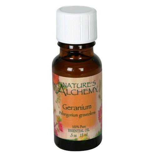 Nature's Alchemy Essential Oil, Geranium 0.5 oz
