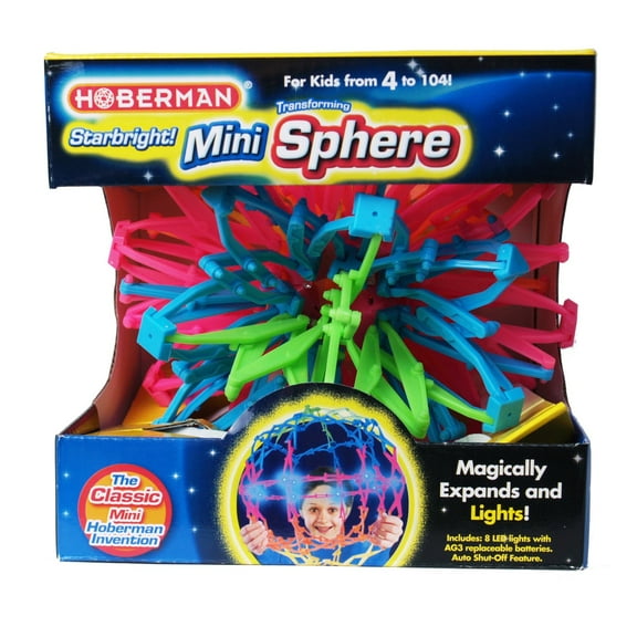 Hoberman Starbright Mini Transforming Sphere-Magically Expands