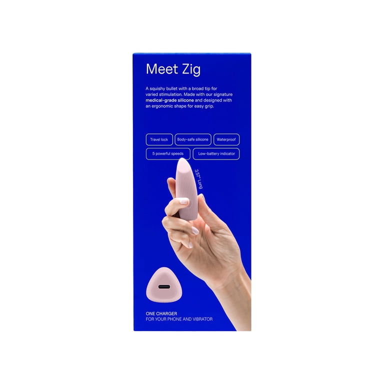 Dame Zig Squishy Bullet Travel, Waterproof, and USB-C Rechargeable Vibrator - Light Pink - Walmart.com Dame Zig Squishy Bullet Travel, Waterproof, and USB-C Rechargeable Vibrator - Light Pink - Walmart.com