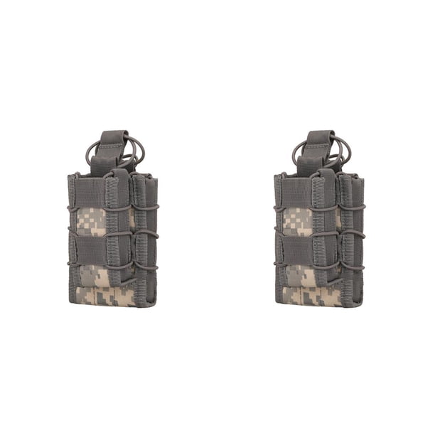 Soidarity Bolsa de almacenamiento para Airsoft, accesorios de caza, cinturón ACU Digital ACU digital 2piezas