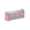 A-Pink, variant on Pencil Case Double Layer Partition Design Tear Resistant Stitched Structure,Clear Visible Storage Pouch for Exam Compliance Classroom Study and Teen Daily Use(Gray)