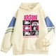 thumbnail image 2 of 2022 Nuevo KPOP BTS J-HOPE ARSON Misma sudadera con capucha Hombres y mujeres Tallas grandes Estilo coreano ins Pareja salvaje suelta Sudaderas Estudiante Moda Casual Streetwear Pullover Top, 2 of 4
