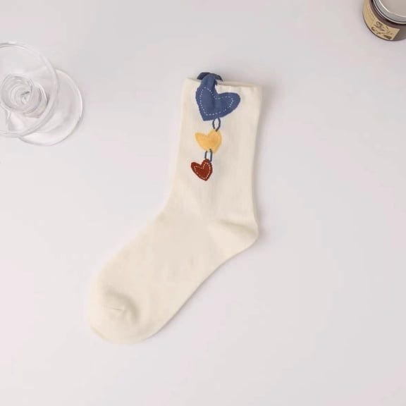Zhuge 10 Pairs Women's Thin Cotton Socks,Soft Cotton Bootie Socks Women Above Ankle Crew Socks (White)