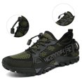 thumbnail image 4 of ChiVerve Hiking Barefoot Shoes for Women Men Breathable & Non-Slip Athletic Footwear Wide Toe Water Shoes, Designed for Walking & Running & Swimming | DarkGreen, 10 Men, 4 of 5