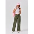 thumbnail image 6 of Pinspark Women's High Waisted Sweatpants Wide Leg Athletic Pants Elastic Drawstring Sweatpant Stretch Lounge Sweat Pants with Pockets, 6 of 6