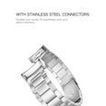 thumbnail image 3 of Fintie Gear S2 Watch Band, Solid Stainless Steel Metal Replacement Bracelet Strap Wrist Bands SM-R720 / SM-R730, Silver, 3 of 6