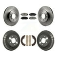 thumbnail image 1 of Transit Auto Front Rear Disc Brake Rotors Semi-Metallic Pads and Drum Kit for Car Honda Civic K8S-103401, 1 of 11