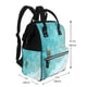 thumbnail image 2 of Disketp Tranquil Ocean Canoe Journey Mochila de Pañales de Gran Capacidad con Múltiples Bolsillos, Mochila de Viaje Multifuncional para Bebé, Unisex, Moderna y Resistente, 2 of 6