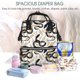 thumbnail image 5 of Disketp Snake Mochila de Pañales de Gran Capacidad con Múltiples Bolsillos, Mochila de Viaje Multifuncional para Bebé, Unisex, Moderna y Resistente, 5 of 6