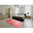 thumbnail image 4 of Ahgly Company Indoor Square Patterned Pastel Pink Area Rugs, 8' Square, 4 of 6