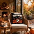 thumbnail image 6 of Halloween Throw Pillow Cover Festive Home Decor Cover for Sofas Chairs Beds 18x18 Linen Cushion Case by OVFUIZ, 6 of 6